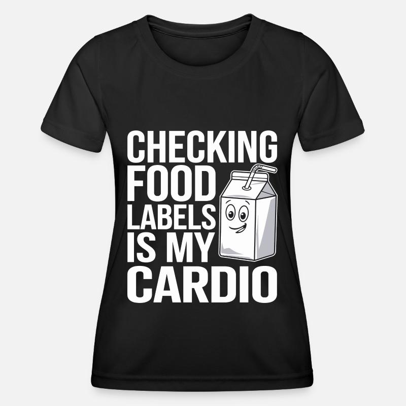 Lactose intolerance Lactose intolerant - Women's Functional T-Shirt - black