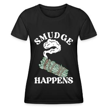 Herbs Incense Smudging Spiritual - Women's Functional T-Shirt - black - Front - AI Model Female 172 light (172cm)