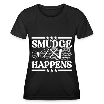 Herbs Incense Smudging Spiritual - Women's Functional T-Shirt - black - Front - AI Model Female 172 light (172cm)