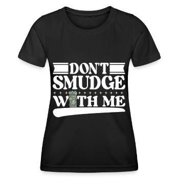 Herbs Incense Smudging Spiritual - Women's Functional T-Shirt - black - Front - AI Model Female 172 light (172cm)