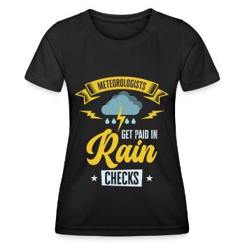 Storm Hunter Tornados Storm Chaser Cadeau - T-shirt sport Femme - noir - Devant - AI Model Female 172 light (172cm)