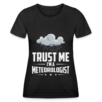 Storm Hunter Tornados Storm Chaser Cadeau - T-shirt sport Femme - noir - Devant - AI Model Female 172 light (172cm)