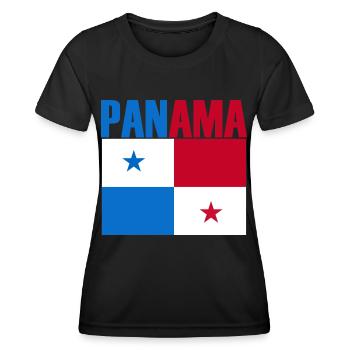 Panama Outdoor Survival - T-shirt sport Femme - noir - Devant - AI Model Female 172 light (172cm)