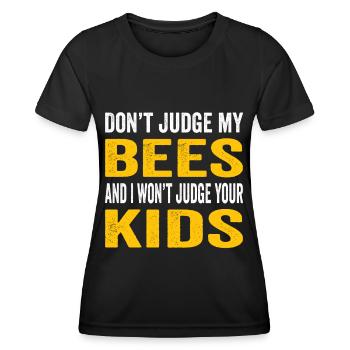 Beekeepers Bees Honey bees Beekeeping - Women's Functional T-Shirt - black - Front - AI Model Female 172 light (172cm)