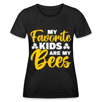 Beekeepers Bees Honey bees Beekeeping - Women's Functional T-Shirt - black - Front - AI Model Female 172 light (172cm)
