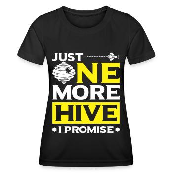 Beekeepers Bees Honey bees Beekeeping - Women's Functional T-Shirt - black - Front - AI Model Female 172 light (172cm)