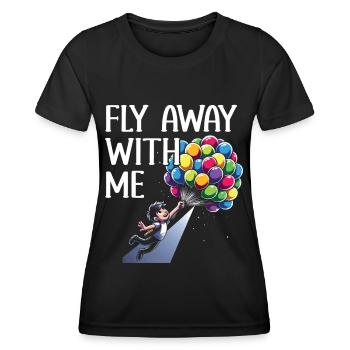 Songtexte Musikliebhaber Songwriter Musikfestival - Frauen Funktions-T-Shirt - Schwarz - Vorne - AI Model Female 172 light (172cm)