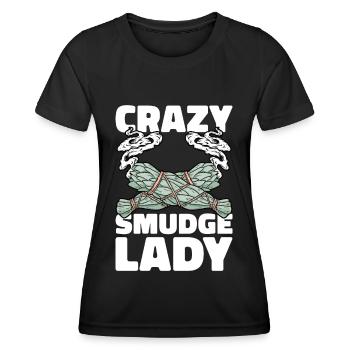 Smudging Smudge Spiritual Healing Incense - Women's Functional T-Shirt - black - Front - AI Model Female 172 light (172cm)