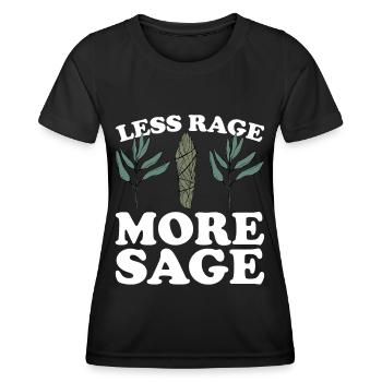 Smudging Smudge Spiritual Healing Incense - Women's Functional T-Shirt - black - Front - AI Model Female 172 light (172cm)