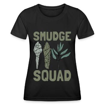 Smudging Smudge Spiritual Healing Incense - Women's Functional T-Shirt - black - Front - AI Model Female 172 light (172cm)