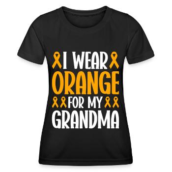COPD Awareness Lung Disease COPD Krieger - Women's Functional T-Shirt - black - Front - AI Model Female 172 light (172cm)