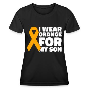 COPD Awareness Lung Disease COPD Krieger - Women's Functional T-Shirt - black - Front - AI Model Female 172 light (172cm)