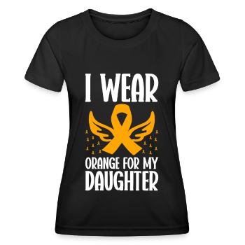 COPD Awareness Lung Disease COPD Krieger - Women's Functional T-Shirt - black - Front - AI Model Female 172 light (172cm)