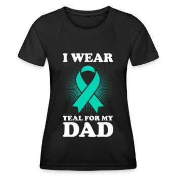 Sensibilisation à la prévention de la toxicomanie Toxicomanie - T-shirt sport Femme - noir - Devant - AI Model Female 172 light (172cm)