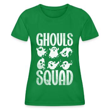 Halloween Costume - Women's Functional T-Shirt - kelly green - Front - AI Model Female 172 dark (172cm)