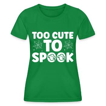 Halloween Costume - Women's Functional T-Shirt - kelly green - Front - AI Model Female 172 dark (172cm)