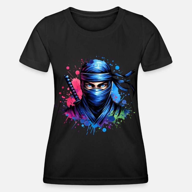 Ninja - Women's Functional T-Shirt - black