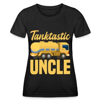 Technicien de fosse septique Installateur de système d’égout - T-shirt sport Femme - noir - Devant - AI Model Female 172 light (172cm)