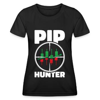 Trading Forex Trader Marché financier - T-shirt sport Femme - noir - Devant - AI Model Female 172 light (172cm)