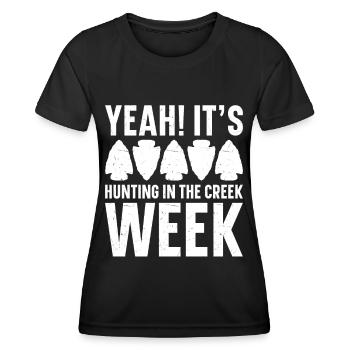 Arrowheads Collection de pointes de flèche de collection - T-shirt sport Femme - noir - Devant - AI Model Female 172 light (172cm)