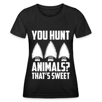 Arrowheads Collectible Arrowheads Collection - Women's Functional T-Shirt - black - Front - AI Model Female 172 light (172cm)