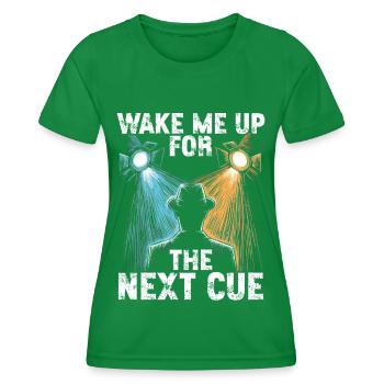 Lighting technician Lighting technician Lighting technology - Women's Functional T-Shirt - kelly green - Front - AI Model Female 172 dark (172cm)
