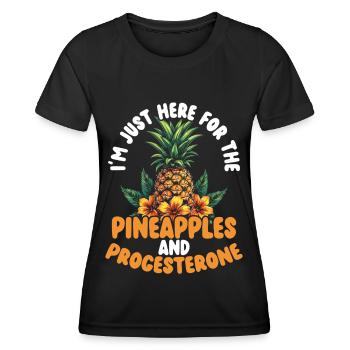 Bewusstsein für Unfruchtbarkeit IVF Befruchtung - Frauen Funktions-T-Shirt - Schwarz - Vorne - AI Model Female 172 light (172cm)