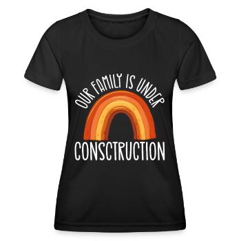 Bewusstsein für Unfruchtbarkeit IVF Befruchtung - Frauen Funktions-T-Shirt - Schwarz - Vorne - AI Model Female 172 light (172cm)