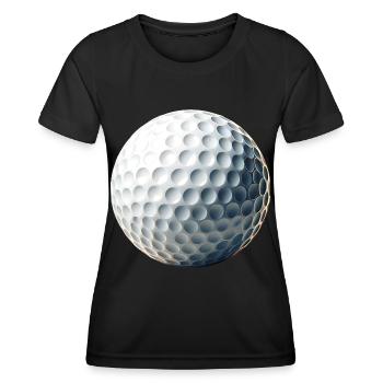 Golfe - T-shirt sport Femme - noir - Devant - AI Model Female 172 light (172cm)