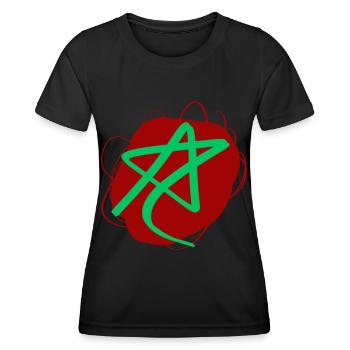 Marokko - Frauen Funktions-T-Shirt - Schwarz - Vorne - AI Model Female 172 light (172cm)