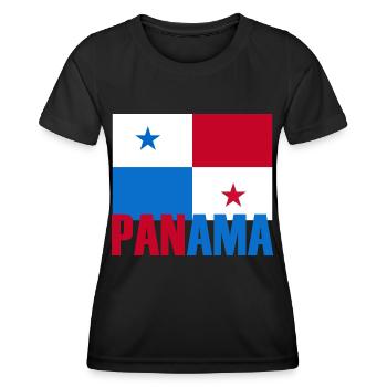 Panama - T-shirt sport Femme - noir - Devant - AI Model Female 172 light (172cm)