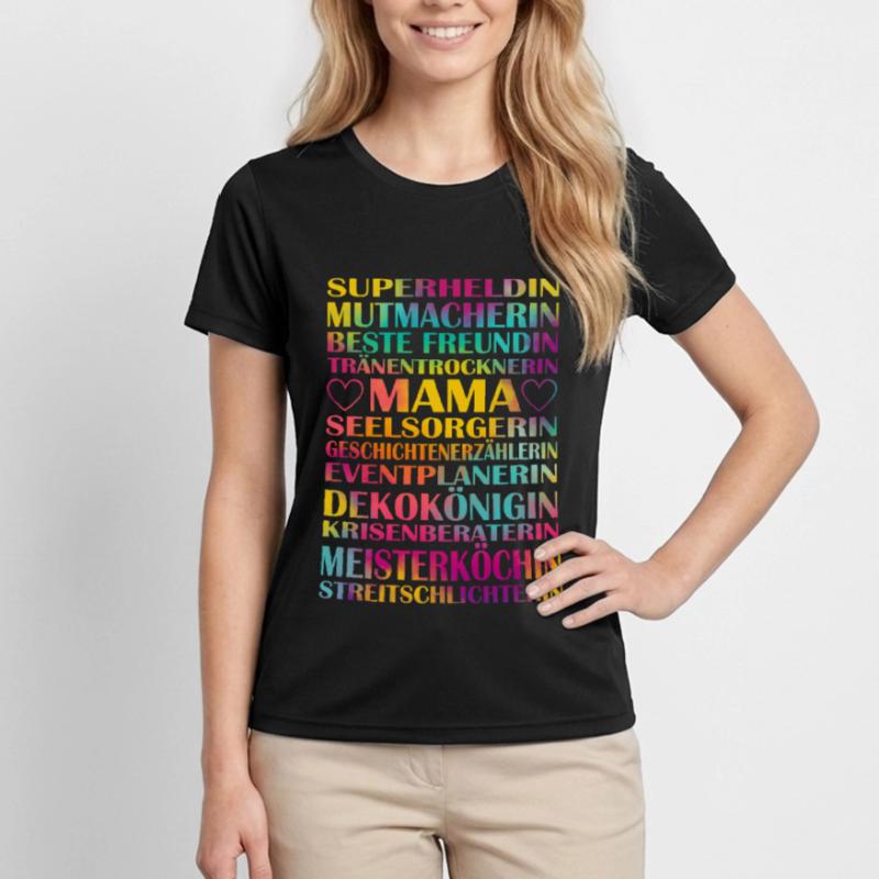 Muttertag Frauen Funktions-T-Shirt