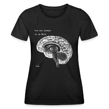 In my Mind - Frauen Funktions-T-Shirt - Schwarz - Vorne - AI Model Female 172 light (172cm)