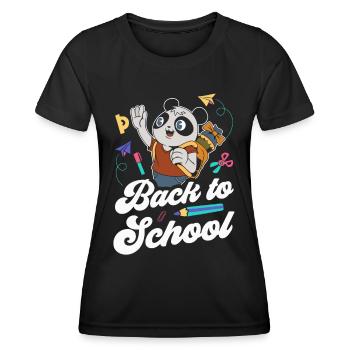 Back to School Back to School Back to School Teacher - Women's Functional T-Shirt - black - Front - AI Model Female 172 light (172cm)