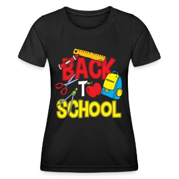 Back to School Back to School Teachers Back to School - Women's Functional T-Shirt - black - Front - AI Model Female 172 light (172cm)