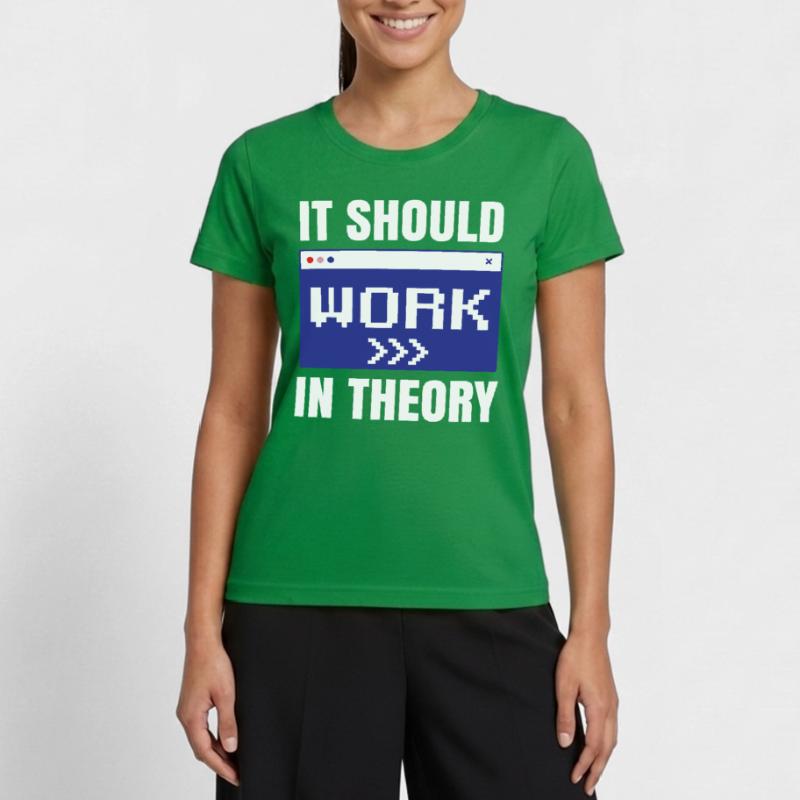 In theory, it should work coding code Women's Functional T-Shirt