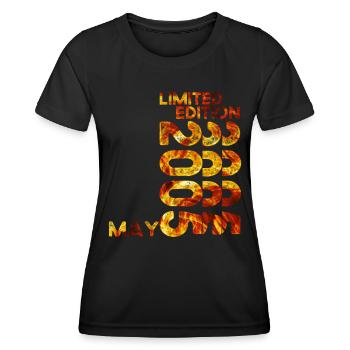 18th Birthday Man Woman Original Vintage 2005 - Women's Functional T-Shirt - black - Front - AI Model Female 172 light (172cm)