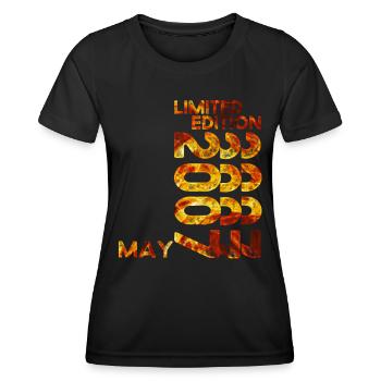 16. Geburtstag Mann Frau Original Jahrgang 2007 - Frauen Funktions-T-Shirt - Schwarz - Vorne - AI Model Female 172 light (172cm)