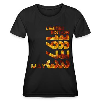 50th Birthday Man Woman Original Vintage 1973 - Women's Functional T-Shirt - black - Front - AI Model Female 172 light (172cm)