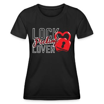 Lock Picking Liebhaber Knacken Knacker Schloss - Frauen Funktions-T-Shirt - Schwarz - Vorne - AI Model Female 172 light (172cm)