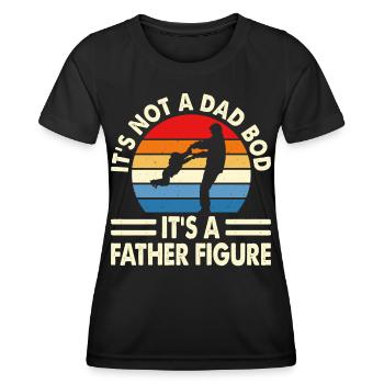 Papa Papa - T-shirt sport Femme - noir - Devant - AI Model Female 172 light (172cm)