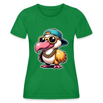 Dodo - Women's Functional T-Shirt - kelly green - Front - AI Model Female 172 dark (172cm)
