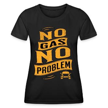 Elektroauto E-Auto Elektromobilität - Frauen Funktions-T-Shirt - Schwarz - Vorne - AI Model Female 172 light (172cm)