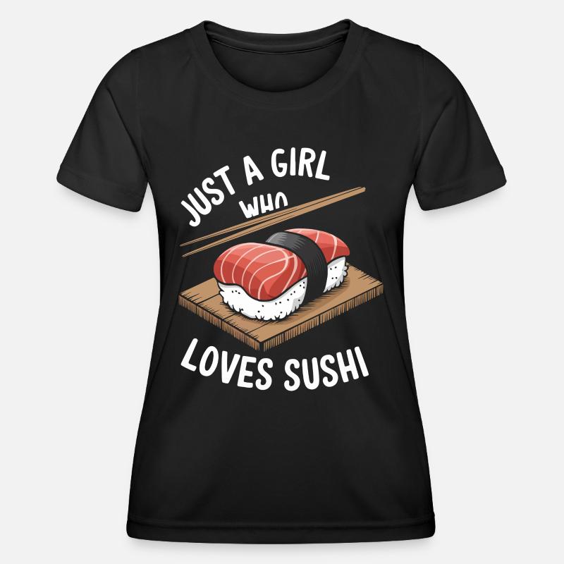 Sushi - Women's Functional T-Shirt - black