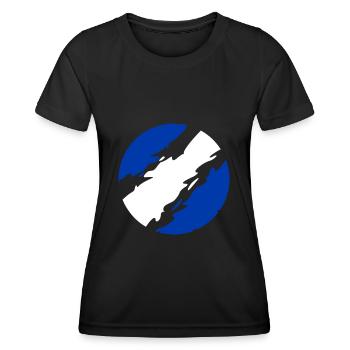 Griechenland - Frauen Funktions-T-Shirt - Schwarz - Vorne - AI Model Female 172 light (172cm)