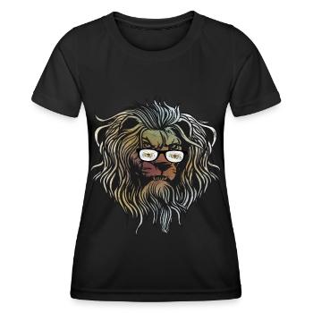 Îles Vierges américaines - T-shirt sport Femme - noir - Devant - AI Model Female 172 light (172cm)