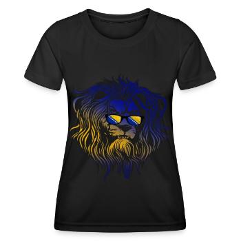 Bosnia and Herzegovina - Women's Functional T-Shirt - black - Front - AI Model Female 172 light (172cm)