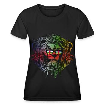 Central African Republic - Women's Functional T-Shirt - black - Front - AI Model Female 172 light (172cm)