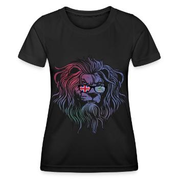 British Indian Ocean Territory - Women's Functional T-Shirt - black - Front - AI Model Female 172 light (172cm)