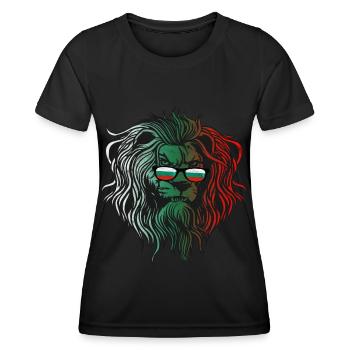 Bulgarie - T-shirt sport Femme - noir - Devant - AI Model Female 172 light (172cm)